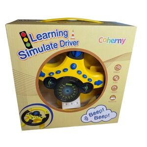 Coherny Learning‎ Simulate Driver Steering Wheel Toy with Sounds and Lights